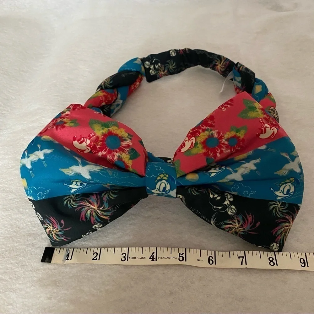 TOKYO DISNEYland BOW Braided Headband Summer Matsuri TDR
